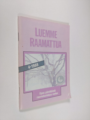 Luemme raamattua 4/1988