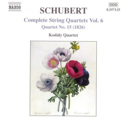 Schubert, Kodály Quartet - Complete String Quartets Vol. 6 /