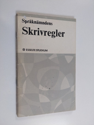Skrivregler