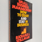 Richard Joseph Stillman : Small Business Management : How... - pikkukuva 1