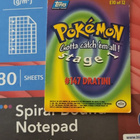 Dratini #E10 Pokemon 1999 Topps Movie Evolution card - pikkukuva 2