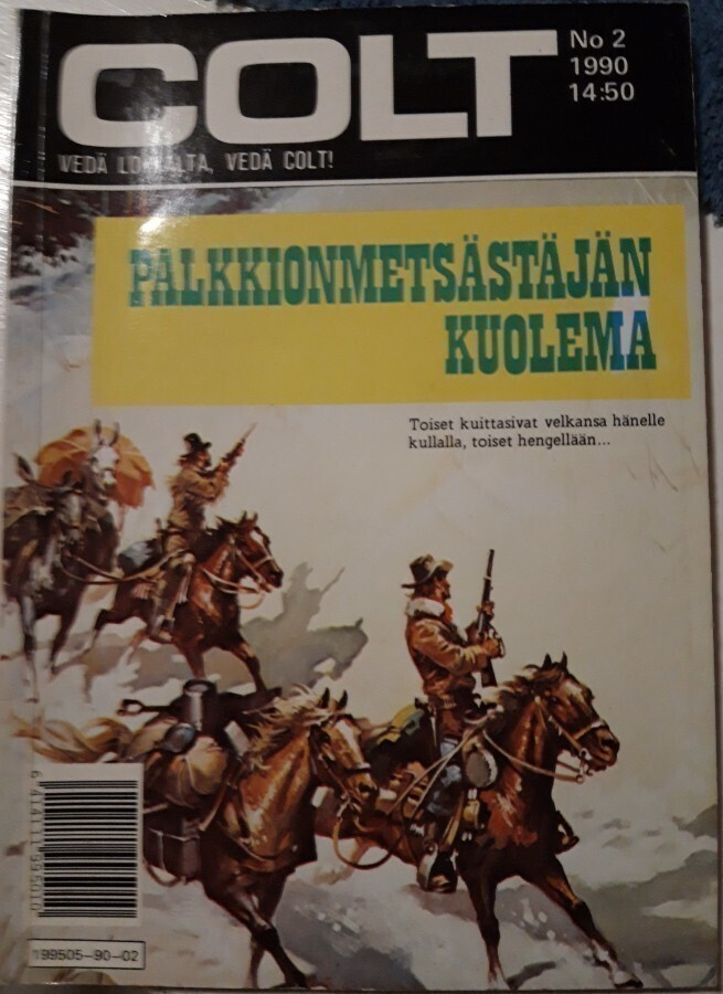 Colt 2/1990: Palkkionmetsästäjän kuolema