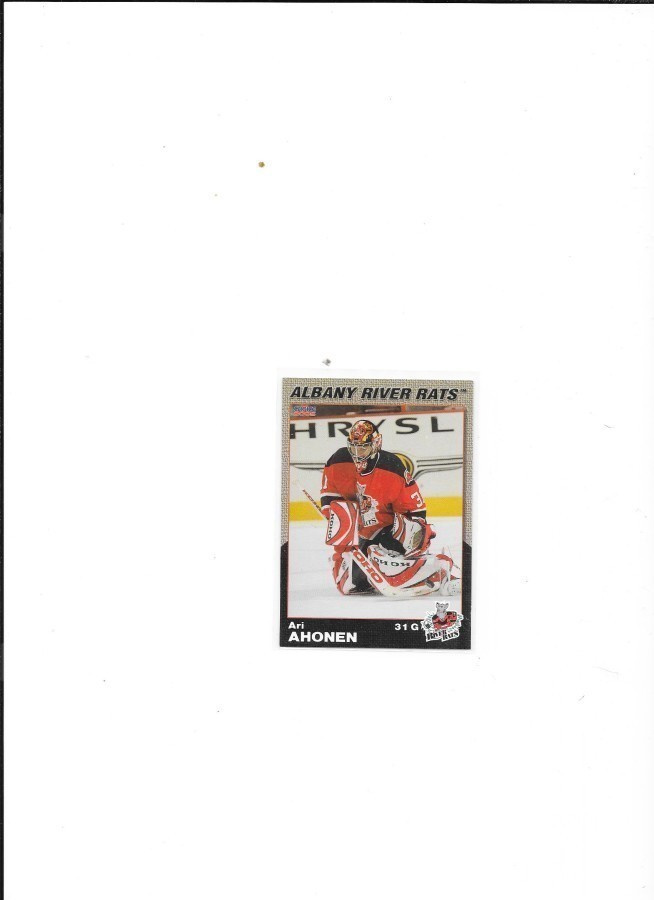 2005-06 Albany River Rats #1 Ari Ahonen ex- Ässät MV