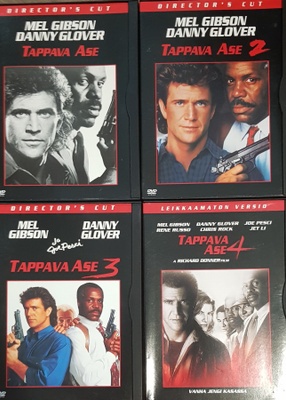 Tappava Ase 1-4 -DVD