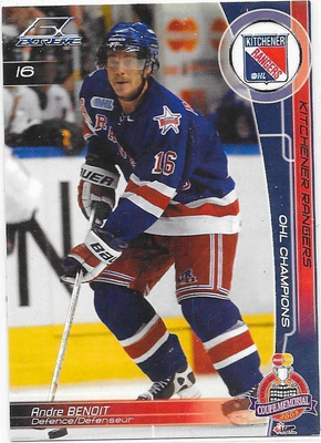 2002-03 Kitchener Ranger Champs #15 Andre Benoit Tappara