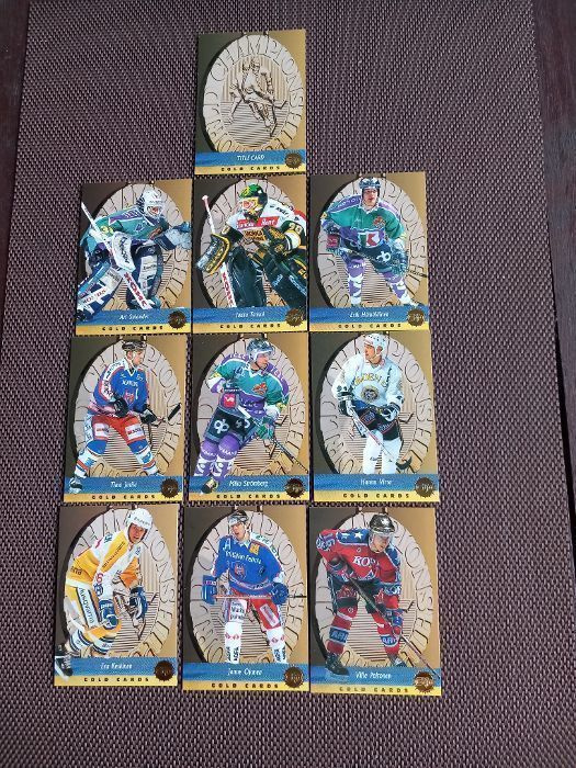 Sisu Gold Cards 1995-1996 1,50 kpl