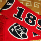 Fani kaulahuivi IFK musta valkoinen punainen 1897 - pikkukuva 1