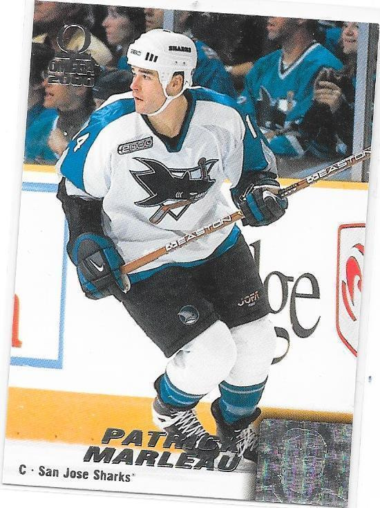 1999-00 Pacific Omega #208 Patrick Marleau San Jose Sharks
