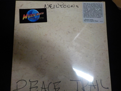 NEIL YOUNG - PEACE TRAIL UUSI LP