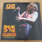 Ozzy Osbourne Speak of the madman glasgow 82 lp punainen vin - pikkukuva 1