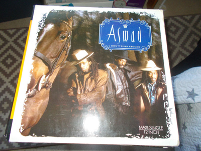 12" VINYYLI SINKKU ASWAD ** DON'T TURN AROUND **