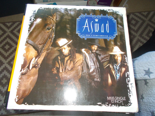 12" VINYYLI SINKKU ASWAD ** DON'T TURN AROUND **