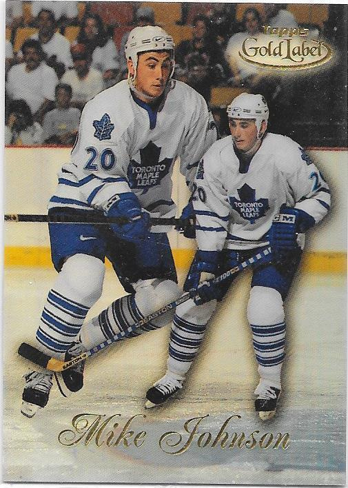 1998-99 Topps Gold Label Class 1 #66 Mike Johnson Toronto
