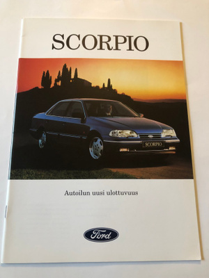 Myyntiesite - Ford Scorpio - 2/1992