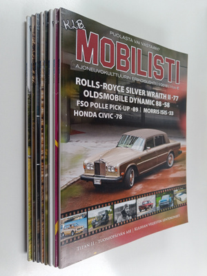 Mobilisti vuosikerta 2018 (numerot 1-8)
