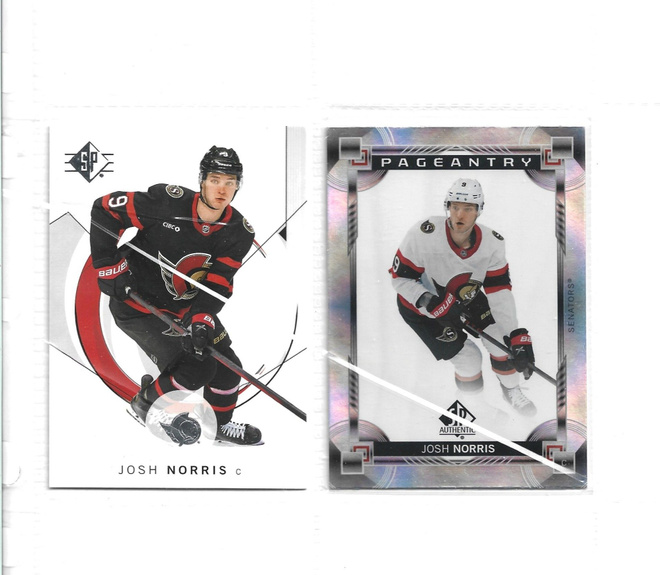 2 X JOSH NORRIS - OTTAWA - 1 erkkari