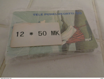 Tele D141 alkuperäinen pakkaus - 12 korttia