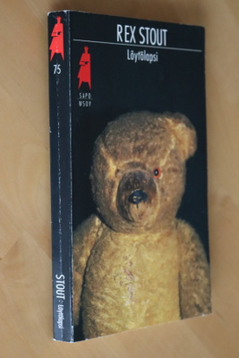 Rex Stout : Löytölapsi ( SAPO 3.p. 1997 )