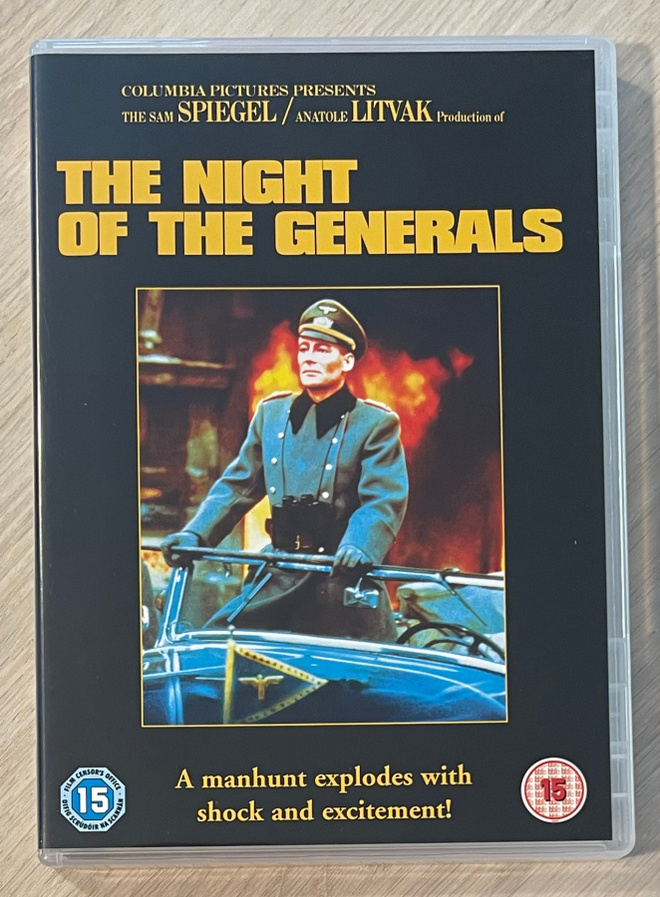 Kenraalien yö (1966) Peter O'Toole & Omar Sharif