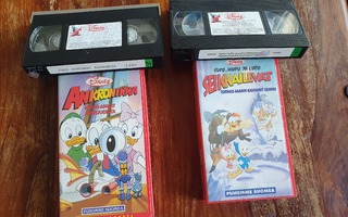 2 kpl disney ankronikka vhs