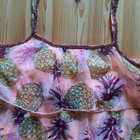 Kaunis helmikoristeltu ananas frillapaita - pikkukuva 2