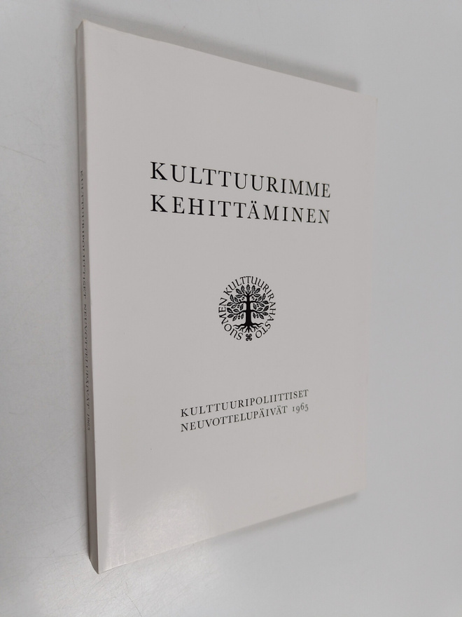 Kulttuurimme kehittäminen : kulttuuripoliittiset neuvotte...