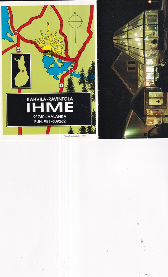 Jaalanka, Kahvila- Ravintola IHME  b679
