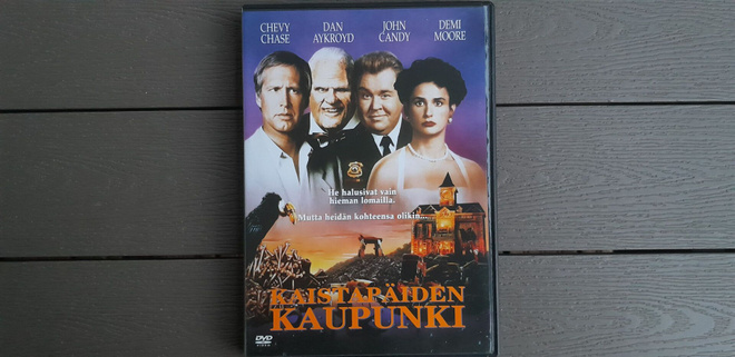 DVD: Kaistapäiden Kaupunki (Chevy Chase, Demi Moore, FI 1991