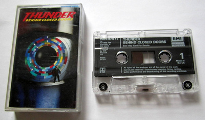 THUNDER Behind Closed Doors C-KASETTI 1995