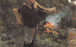 Akseli Gallen-Kallela  -Paanajärven paimenpoika.