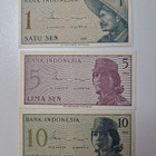 Indonesia	1964	 1/5/10 	sen   (14430) - pikkukuva 1
