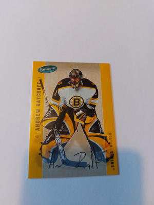 05-06 Parkhurst Fac. Auto Parallel #41 Andrew Raycroft /100