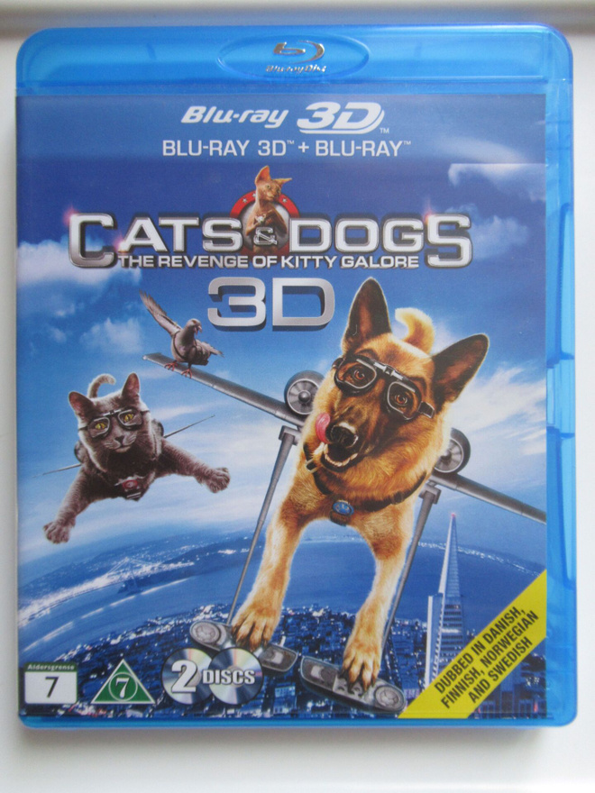 CAT & DOGS - KATTI KATALAN KOSTO BLU-RAY