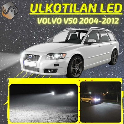 V50 2004-2012 Ulkoiset LED -valot