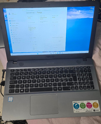Asus R541U, i5-7200, 4Gb, 250Gb ssd, win11.