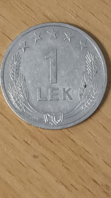 Albania 1 lek 1964 alumiini