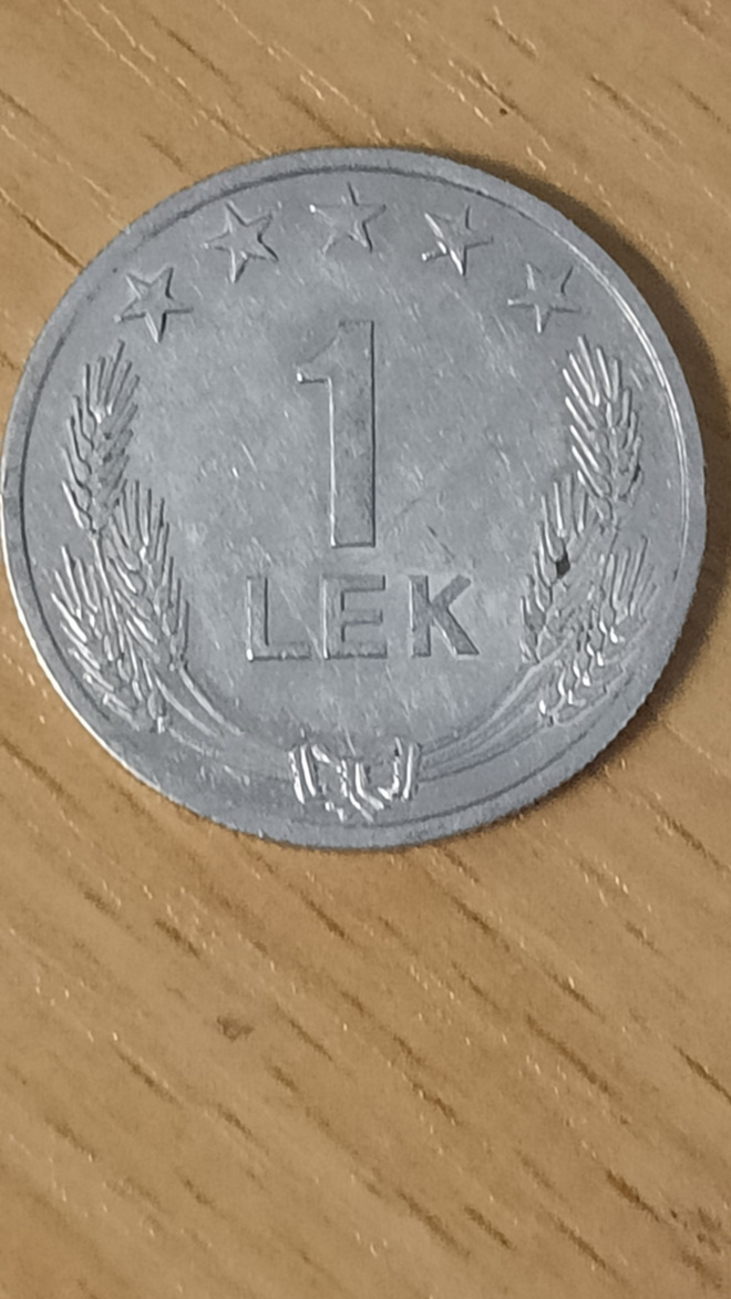 Albania 1 lek 1964 alumiini
