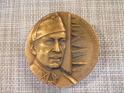 C.G.Mannerheim 1867-1951 mitali 1997/Häiväoja 1997.
