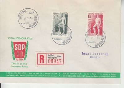 FDC 1949 SDP