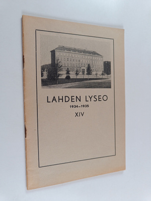 Lahden lyseo XIV: 1934-1935