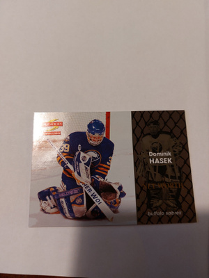1996-97 Score Net Worth #4 Dominik Hasek