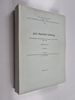 Uunio Saalas : John Reinhold Sahlberg : hyönteistieteilij...