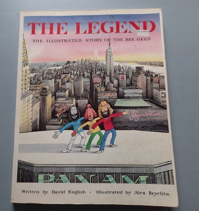 The Legend, the Bee Gees illustrated story of