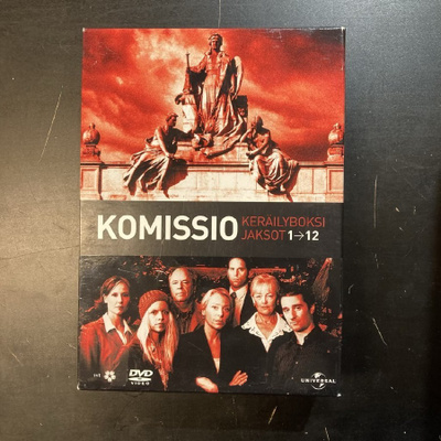Komissio - koko sarja 3DVD