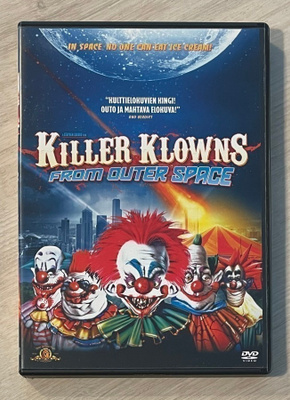Killer Klowns From Outer Space (1988) Kulttielokuva! (UUSI)
