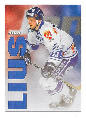 1998-99 CardSet Maajoukkue #31of47 Joni Lius TPS