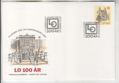 Ruotsi  FDC 1998 LO