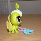 LITTLEST PET SHOP limenvihreä Geranium PERHONEN + amuletti - pikkukuva 4