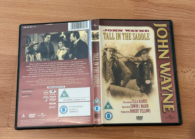 John Wayne - Tall in the Saddle  DVD