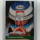 1992 Grid Motorcard #78 Mika Häkkinen Rookie - pikkukuva 1